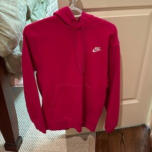 Hot pink Nike size small hoodie